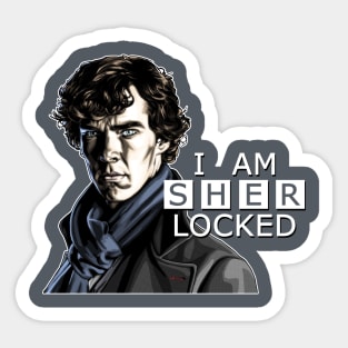 I Am Sherlocked Sticker